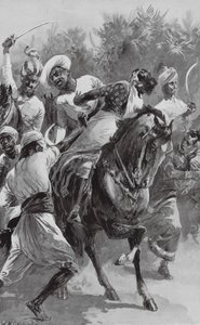 Mahratta Freebooters on a Raiding Expedition by William Heysham (after) Overend