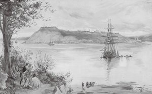 View of the Town and Fortress of Quebec, AD 1759