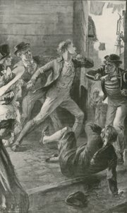 A Victim of the Press-Gang makes a Stout Resistance