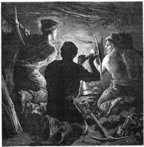 Coal Mining Accident, Tynewydd Colliery, South Wales by William Heysham Overend