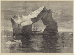 Gigantic Iceberg seen by the Arctic Ships