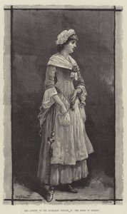 Mrs Langtry at the Haymarket Theatre in She Stoops to Conquer