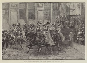 The 150th Anniversary of the Prussian Gardes du Corps, Reiterfeste in the Riding-School, Potsdam