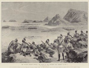 The Advance towards Dongola, the Defeat of the Dervishes near Akasheh on 1 May by William Heysham Overend