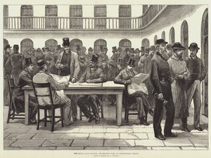 The Irish Land League, Recreation Time in Kilmainham Prison by William Heysham Overend