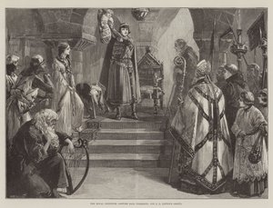 The Royal Institute Costume Ball Tableaux, Sir J D Linton