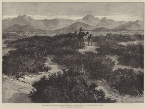 The War in the Soudan, the Road to Sinkat, View showing the Nature of the Country by William Heysham Overend