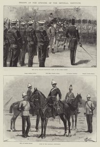 Troops at the Opening of the Imperial Institute by William Heysham Overend