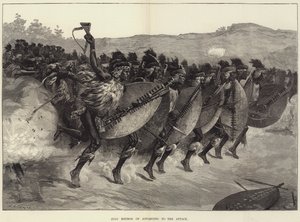 Zulu Method of Advancing to the Attack by William Heysham Overend