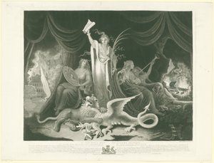 Allegory of the Power of Great Britain, 1787 by William Hincks