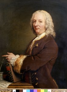 Portrait of Francesco Saverio Geminiani, Italian Musician