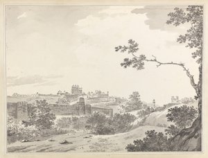 A View of Fatehpur Sikri by William Hodges