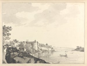 A View of the Fort of Allahabad by William Hodges