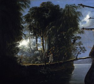 Pickersgill Harbor, Dusky Bay (New Zealand) by William Hodges