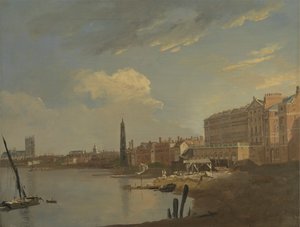 The Thames and the Adelphi by William Hodges
