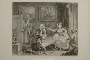 A Harlot’s Progress: Plate 2 by William Hogarth