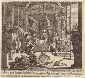 A Just View of the British Stage by William Hogarth