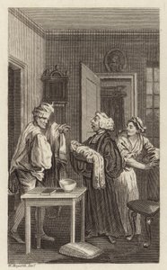 A Scene from Tristram Shandy by William Hogarth