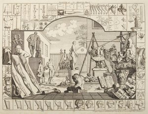 Analysis of Beauty, Plate 1 by William Hogarth