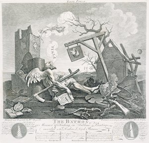 Bathos, Manner of Sinking, in Sublime Paintings inscribed to the Dealers in Dark Pictures, 1764