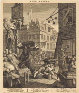 Beer Street by William Hogarth