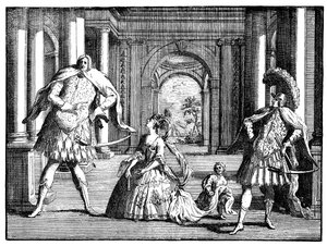 Berenstat, Cuzzoni and Senesino by William Hogarth