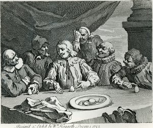 Columbus Breaking the Egg, 1753 by William Hogarth