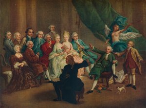 David Garrick in the Green Room, 18th century by William Hogarth