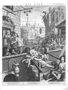 Gin Lane, 1751