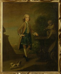 Horace Walpole, aged 10, 1727-8 by William Hogarth