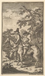 Hudibras Sallying Forth, Seventeen Small Illustrations for Samuel Butler