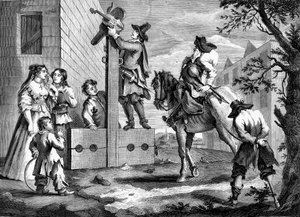 Hudibras by William Hogarth