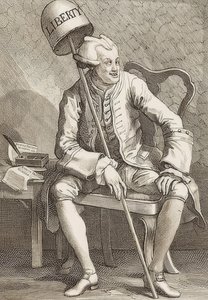 John Wilkes Esq. by William Hogarth