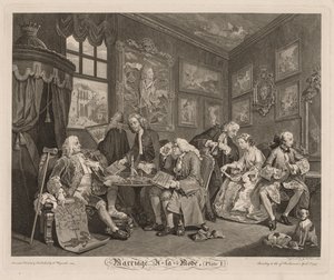 Marriage à la Mode by William Hogarth