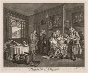Marriage à la Mode: The Death of the Countess by William Hogarth
