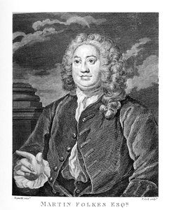 Martin Folkes by William Hogarth