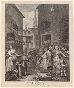 Noon by William Hogarth