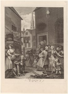 Noon, Plate 2 of the Series 