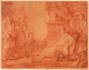 Moses Brought to Pharaoh’s Daughter