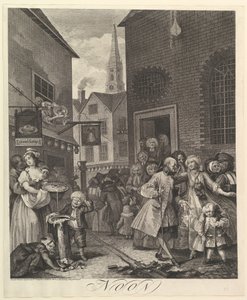 Noon: The Four Times of Day by William Hogarth