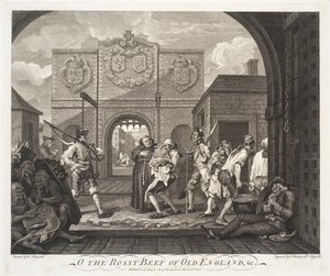 O the Roast Beef of Old England by William Hogarth