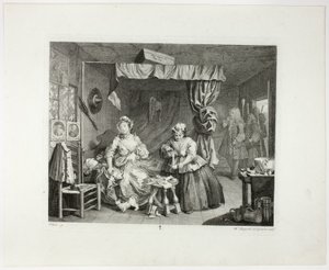 Plate three, from A Harlot