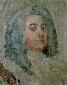 Portrait of George Frederick Handel by William Hogarth