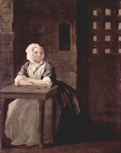 Sarah Malcolm (died 1733) by William Hogarth