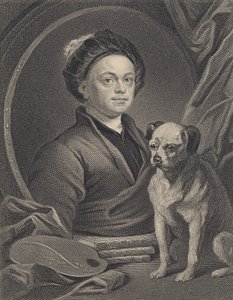 Self Portrait, Engraved by J. Mollison