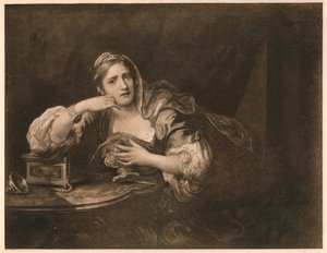 Sigismunda Mourning over the Heart of Guiscardo by William Hogarth