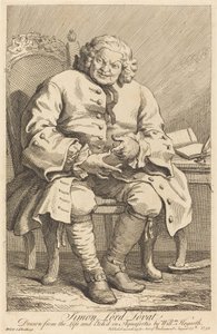 Simon Lord Lovat by William Hogarth