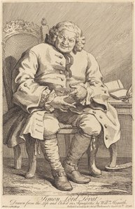 Simon Lord Lovat by William Hogarth
