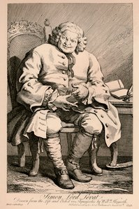 Simon, Lord Lovat by William Hogarth