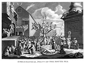 South Sea Bubble, 1721